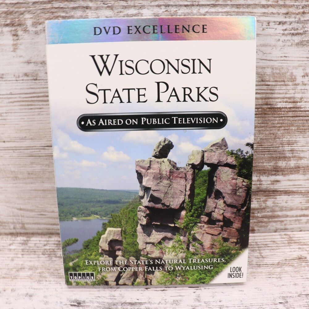 Wisconsin State Parks DVD PBS Wisconsin Public Television 2012 New Sealed